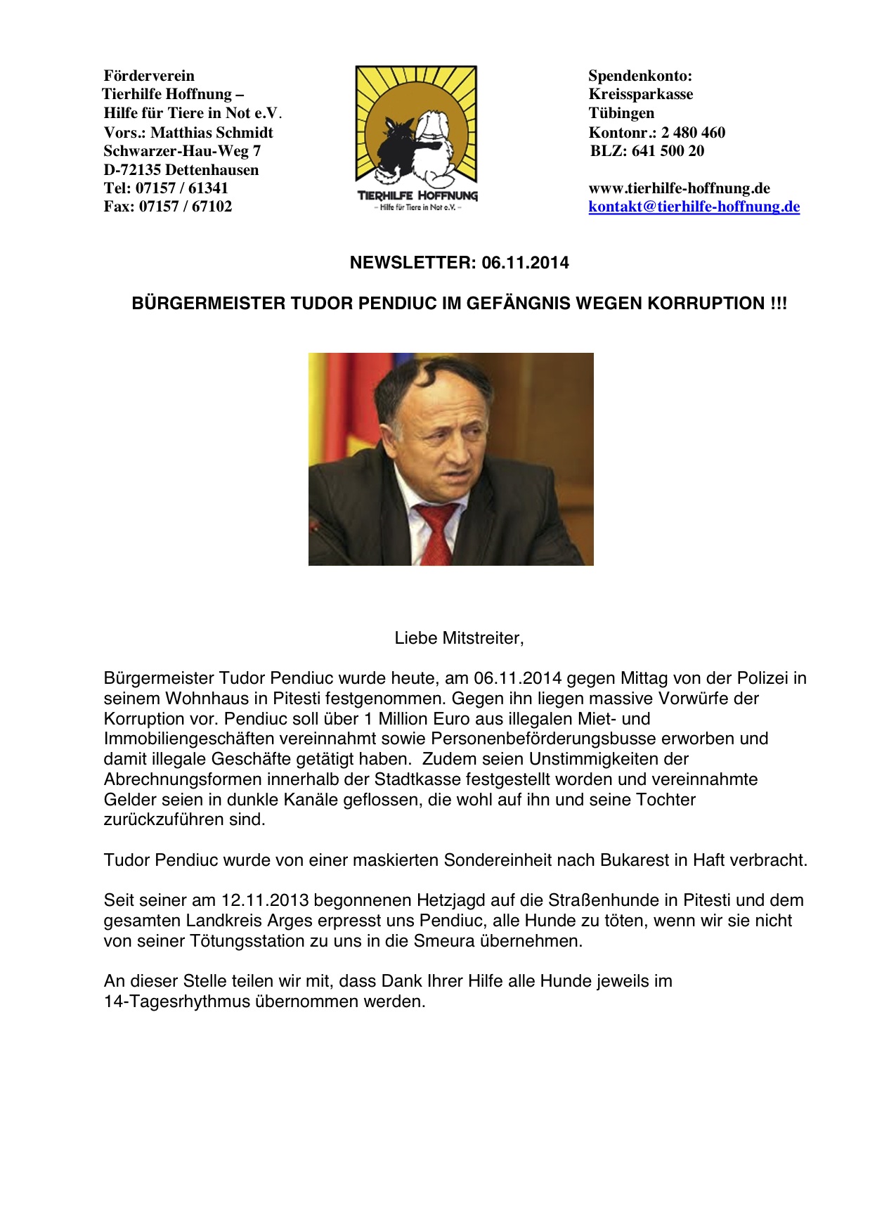 NewsletterPendiuc